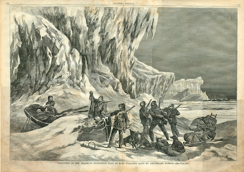 Discovery of the Franklin Expedition Boat of King William Land by Lieutenant Hobson