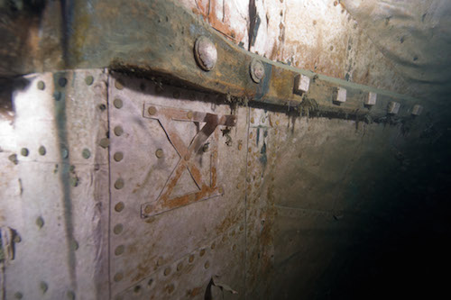 Copper Sheathed Stern Post from HMS "Investigator"