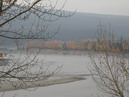 Fraser River looking north to site of Fort Alexandria