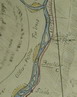 Dtail de la carte de Waddington sur Boulder Creek